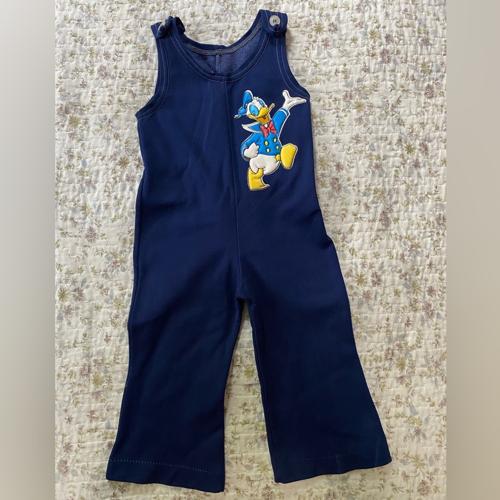 Blue Donald Duck Overalls